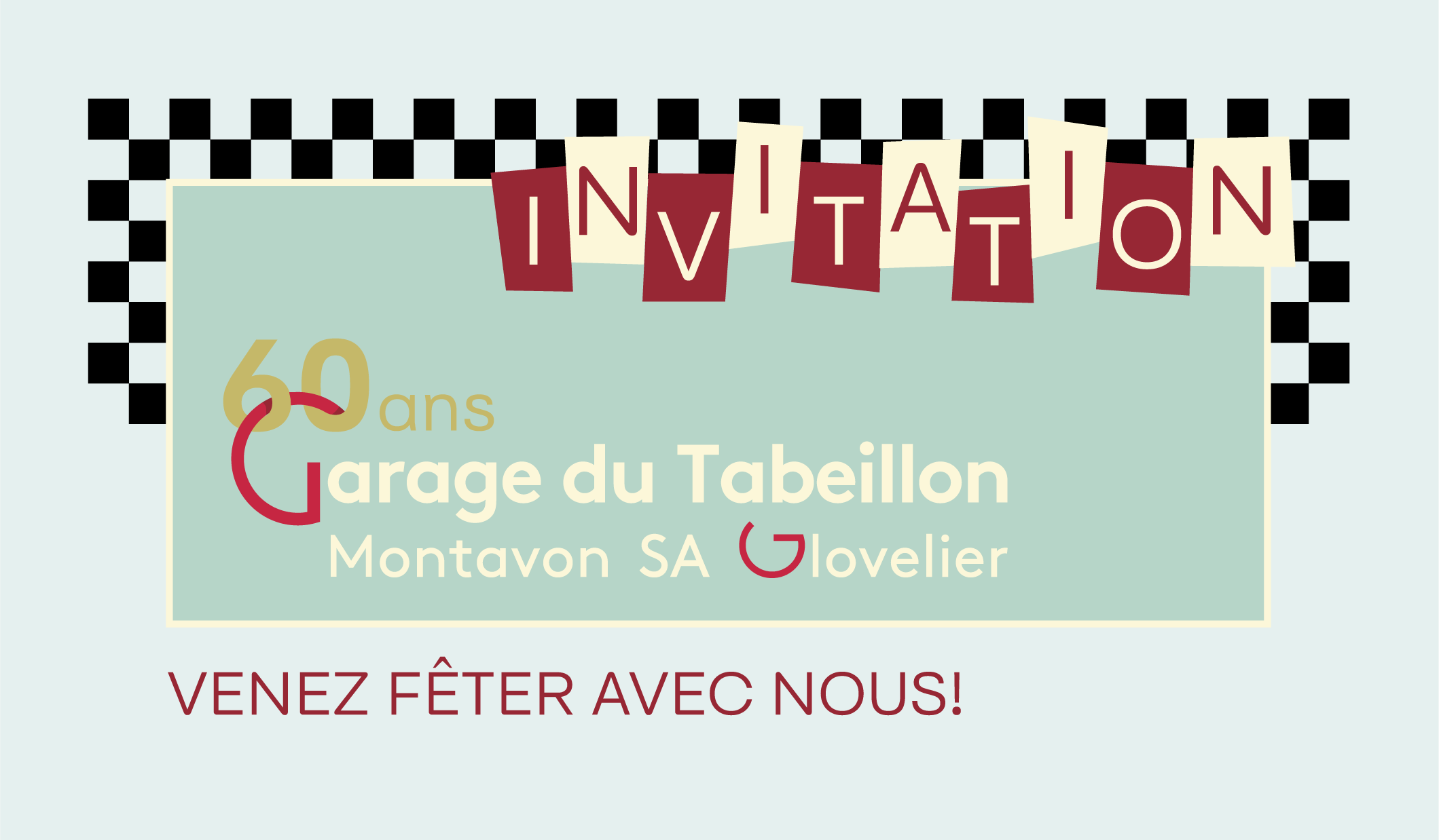 Venez fêter avec nous